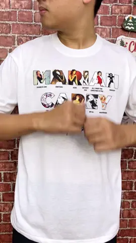 If Mariah Carey's songs have been the soundtrack to your life, this T-shirt belongs in your wardrobe #MariahCarey #MariahCareyMusic #MusicinspiredFashion #SingerShirt #MusicFanGift