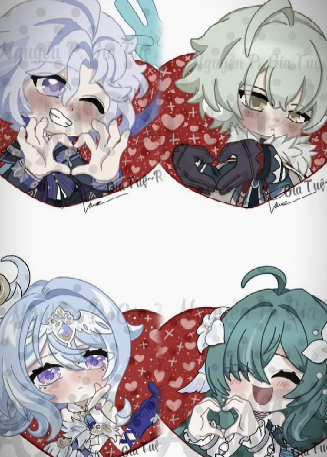 Tui tự đẻ hàng otp chính mik 💌💌💌#GenshinImpact #mityaxalyosha #odettexvodyanitsa #mitya #alyosha 