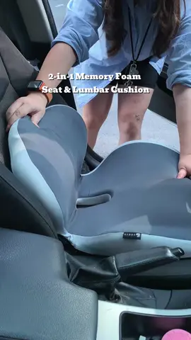 You're looking for comfort,less pain and fatigue, you need this seat cushion #seatcushion #carcushion #lowbackpainrelief #memoryfoam #tiktokshopcreatorpicks  