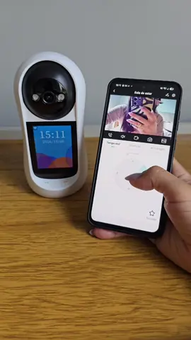 Câmera de segurança babá eletrônica com chamada de vídeo: veja, ouça e converse em tempo real pelo celular, trazendo mais segurança e tranquilidade para sua família. 📹📱 #câmeradeseguranca #camerademonitoramento #camerawifi #camera360 #babaeletronica 