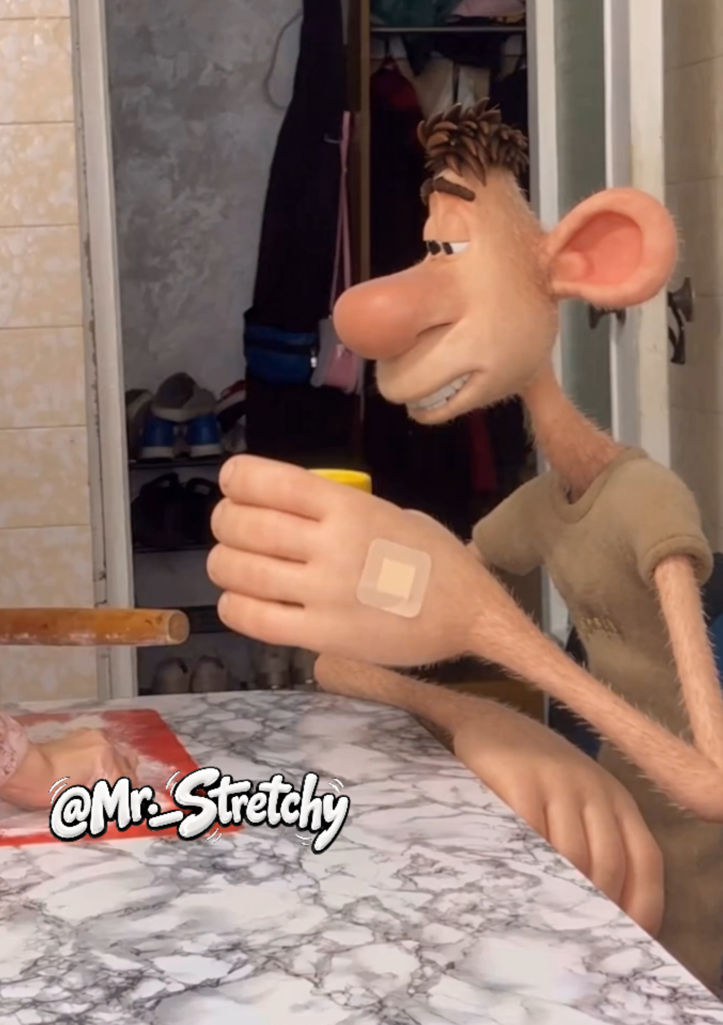 🥴😵‍💫😵 #Mr_Stretchy #ai #ai_video #funny 