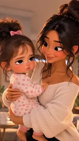 cute baby girl 🤣❤️  #tiktokgrowthchellenge #ai #cartoon #cartoonforkids 