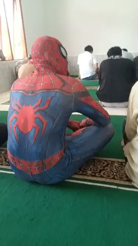 HADIRIN SIDANG JUMAT YANG BERBAHAGIA 🗿 #SpiderMan #jumatberkah #jumatan #cianjur 