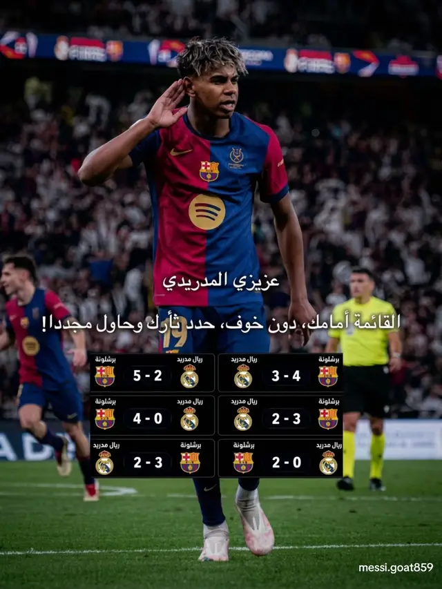 احفظها عندك عشان كل ما مدريدي يقول 