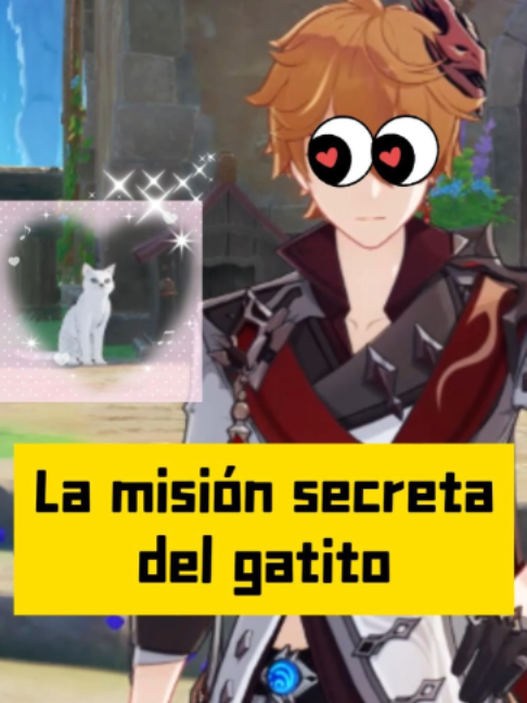 ¡Viajero, por lo que más quieras, no te vayas a olvidar de este gatito que te sigue esperando! （OKTCJ323EH7X） #GenshinImpact #StoriesofFrostSnow #GenshinSnezhnaya #GenshinImpactES #GenshinLatam #GenshinMemes #GenshinShorts #Parati #FYP