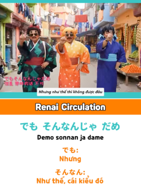 Rất Nhật Bản mà cũng rất Ấn Độ nhỉ 🤣🤣🤣 #rikinihongo #learnontiktok #learningjapanese #hoctiengnhat #japanese