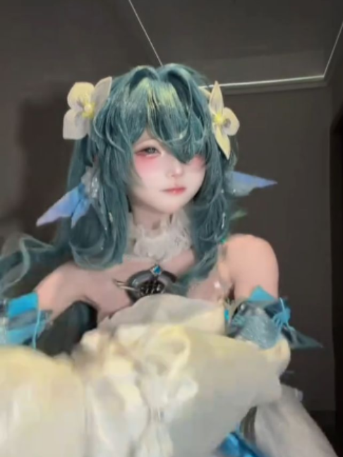 Char: Vodyanitsa | Genshin Impact ✓ ContentCreator: lulu #beautiful #cute #cosplay #vodyanitsa #genshinimpact #trending #fyp