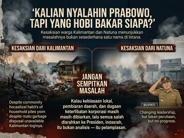 coba rakyat yang tinggal di kalimantan speak up dong #fyp #karhutla