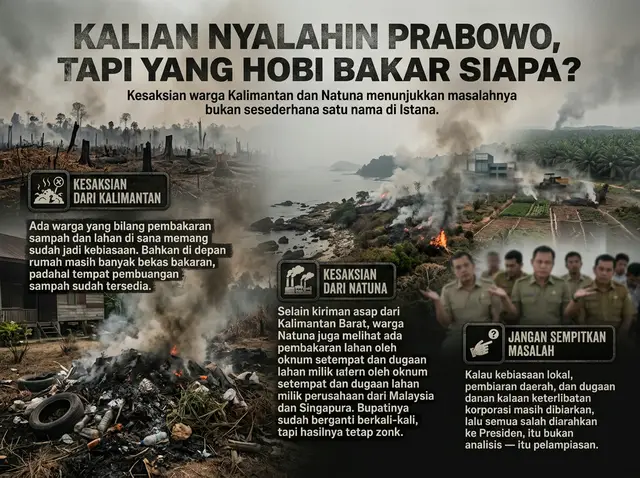coba rakyat yang tinggal di kalimantan speak up dong #fyp #karhutla