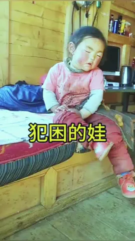 萌娃日常犯困名场面，网友:真正的特困生#搞笑视频#萌娃犯困时刻#看一遍笑一遍 