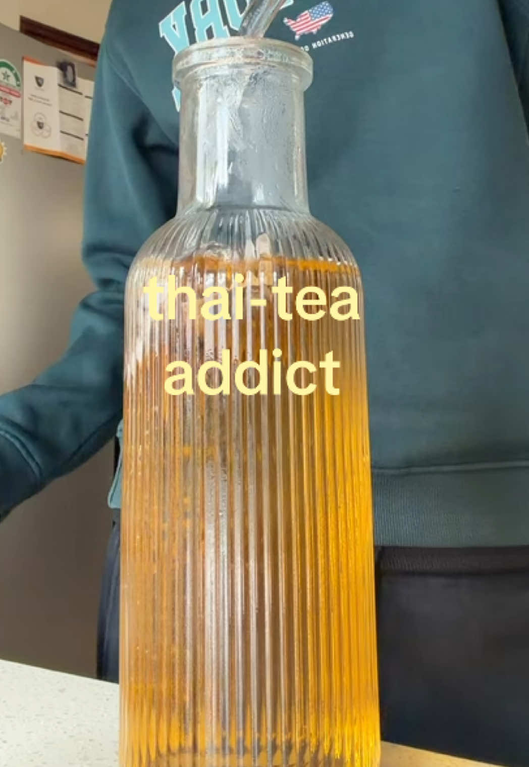 I love my Thai tea 🇹🇭☕️ #creatorsearchinsights #relate #fyp #thai #thaitea 