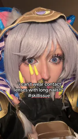 this is very much a joke and i would not recommend doing this at all #cosplay #cipher #HonkaiStarRail #hsr 