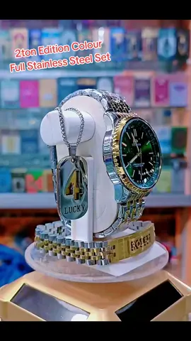 STAINLESS STEEL WATCH SET  #unfrezzmyaccount  #viralvideo #foryoupage  #team7bro🥰foryou🌈 