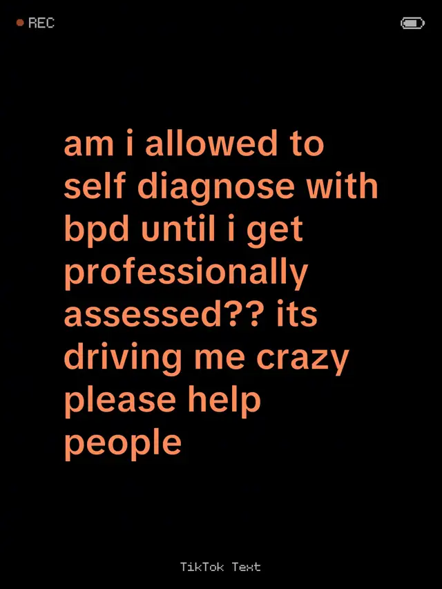 i need to know pls #bpd #borderline #nd