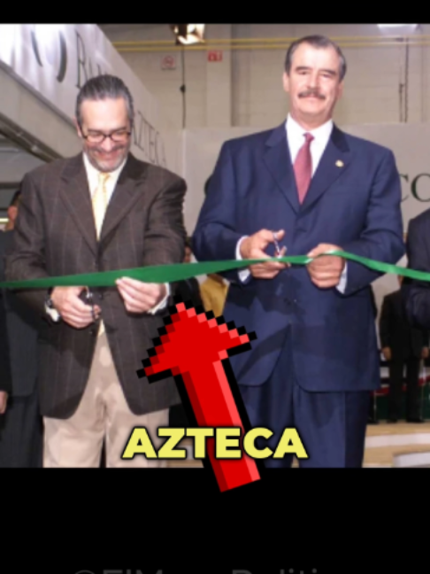 Cuando #vicentefox inauguro la primera sucursal de #bancoazteca propiedad de #salinaspliego su protegido...