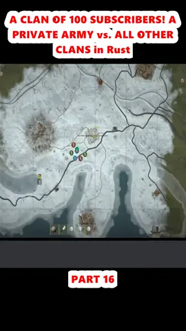 A CLAN OF 100 SUBSCRIBERS! A PRIVATE ARMY vs. ALL OTHER CLANS in Rust (16)