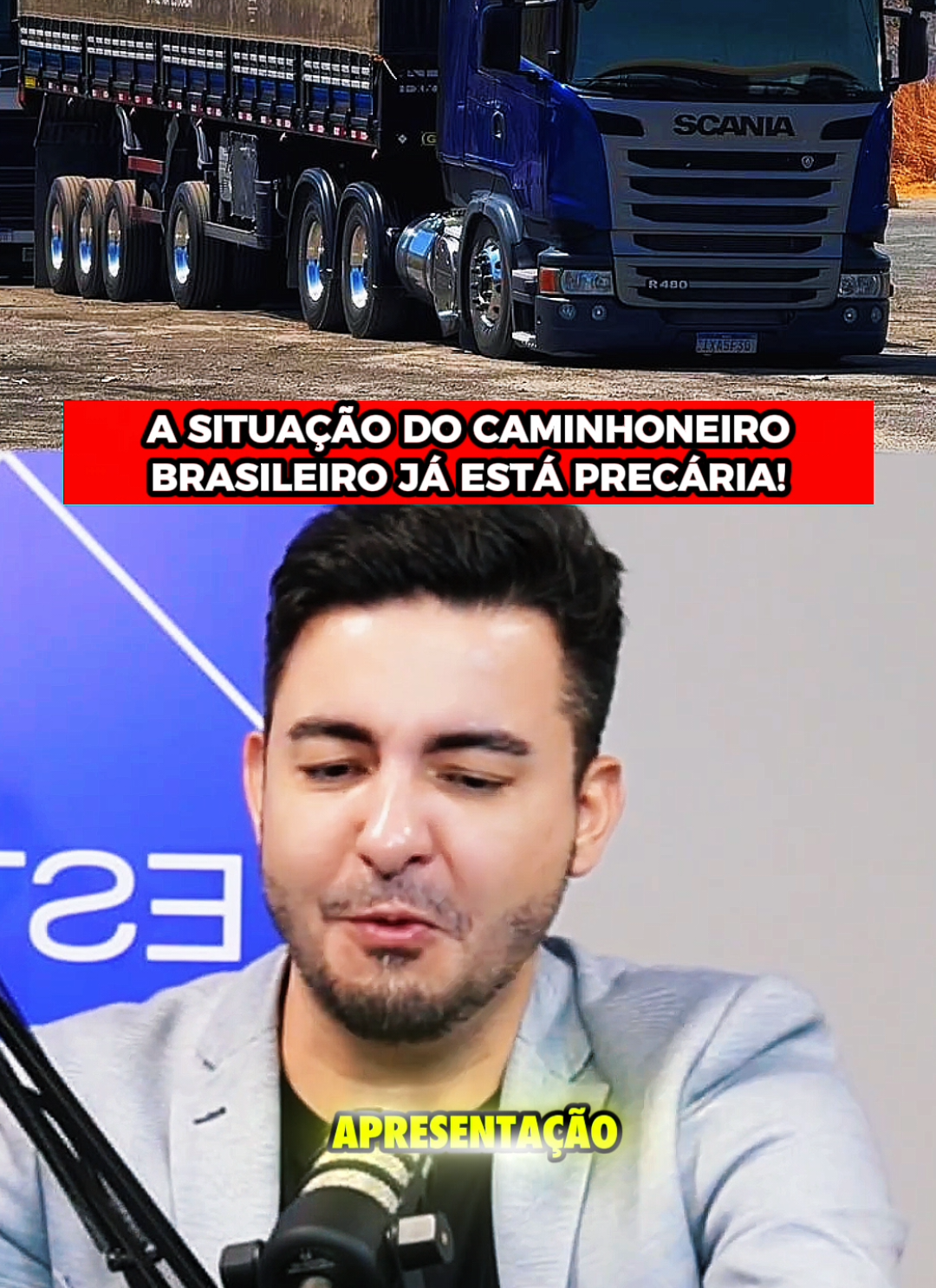 A gente nunca vê o motorista falando isso pro filho dele! #andreoliveiracy #caminhao 