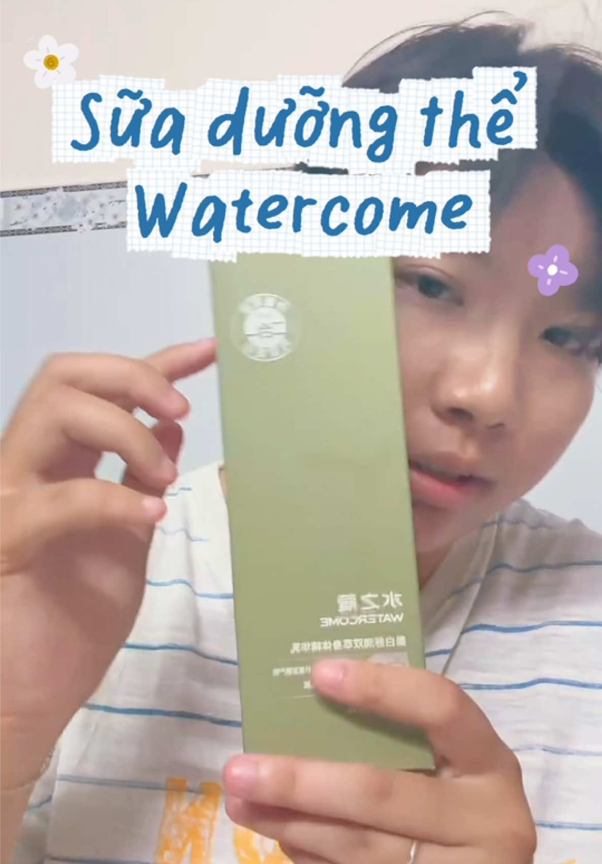 Mấy vợ ơi, ban đầu tưởng em dưỡng thể Watercome này là đồ trôi nổi, ai ngờ thấy mỹ nhân Cổ Lực Na Trát làm Đại diện thương hiệu cái anh tậu về liền! #vzone #watercome #suaduongthewatercome #chamsocbody #xuhuong 