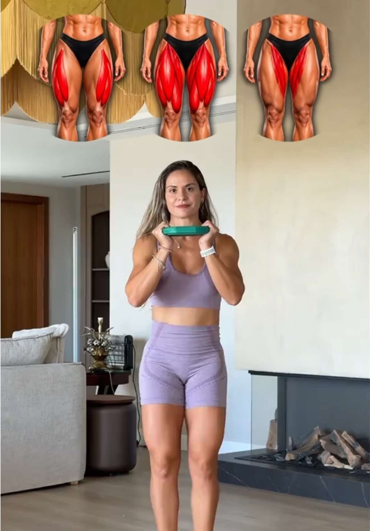 ¡Tres ejercicios para conseguir unas piernas más fuertes, tonificadas y definidas! Entrena las piernas dos veces por semana, dejando tiempo suficiente para la recuperación muscular. 📌 ¡Guarda esta rutina y síguenos para más entrenamientos! 💪❤️