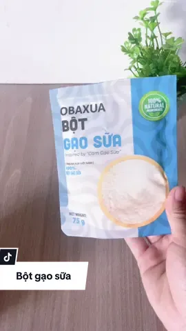 OBAXUA Bột Gạo Sữa thiên nhiên #OBAXUA #botgaosua #botcamgaosua 
