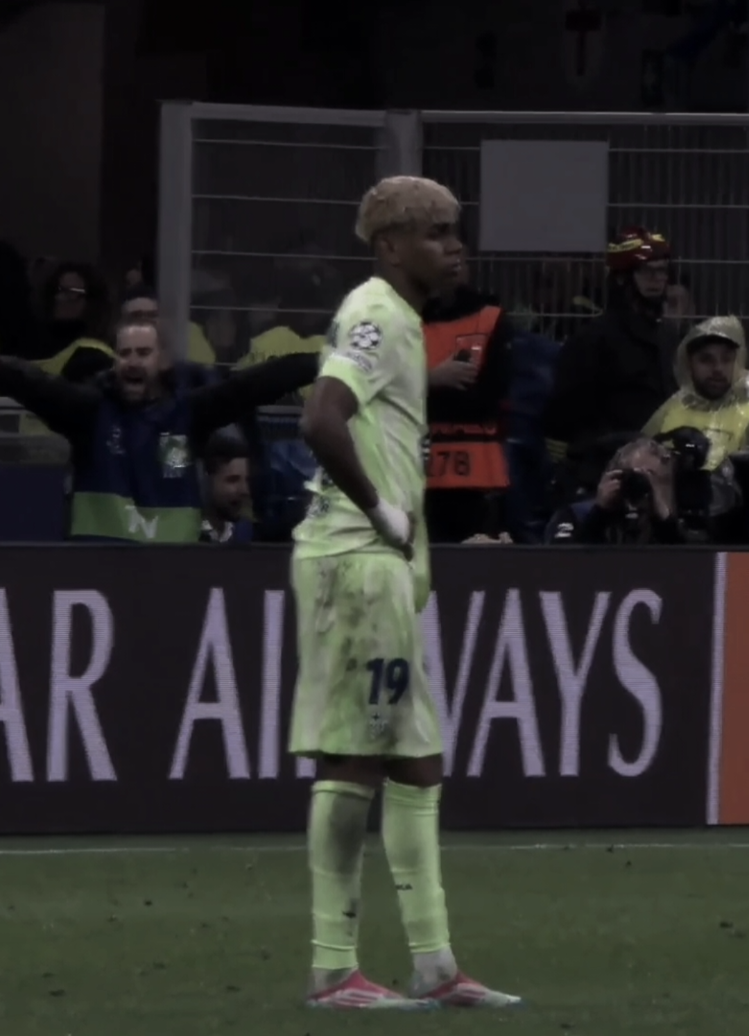 ucl 24/35 - Barcelona x inter de Milão 2nd game - lamine x inter - LY24/25. #lamineyamal #fyp #viral 