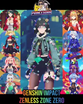 Genshin Impact  Zenless Zone  Zero  HoYoverse Cuties  4k music video baddie fyp follow share comment like repost fypage Dancing  Jane Doe ,Mona Nicole Burnice Ganyu #waifu #anime #dancevideos #livewallpaper #hoyoverse 