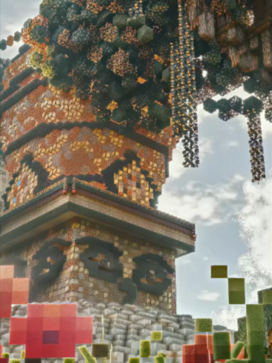 Minecraft Nepal on Dlss5 @mcnpnetwork#Minecraft #minectaftnepal #shaders #shadersminecraft #nature #nepal #dlss5