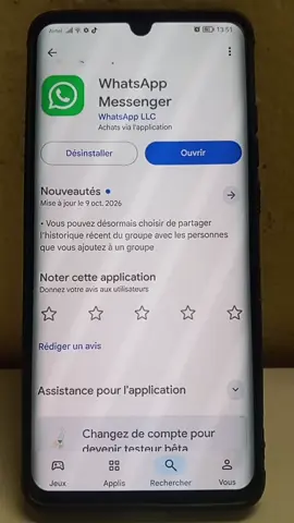 Comment connecter sur WhatsApp avec votre compte Facebook 