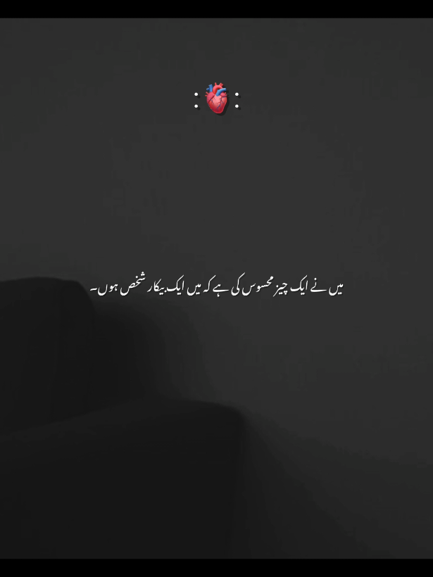 میں نے ایک چیز محسوس کی ہے میں ایک بیکار شخص ہوں ۔ #poetrystatus #1millionaudition #aestheticvideos #trending #fyp 
