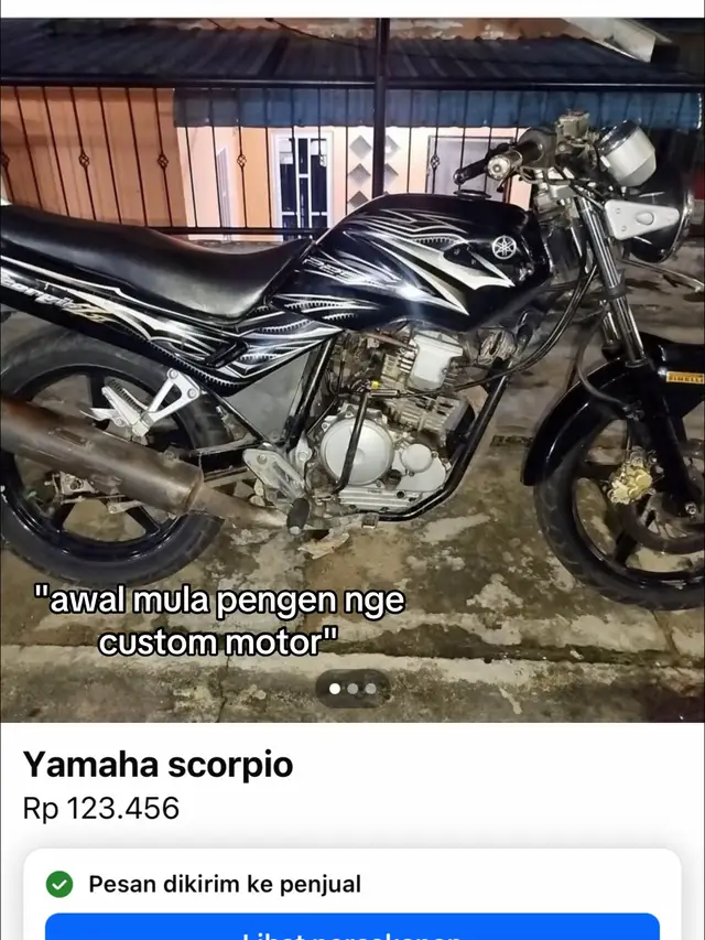 bukan langsung beli jadi, tapi rakit dari hati🫶🏻 #scorpio225 #custom #fyp 