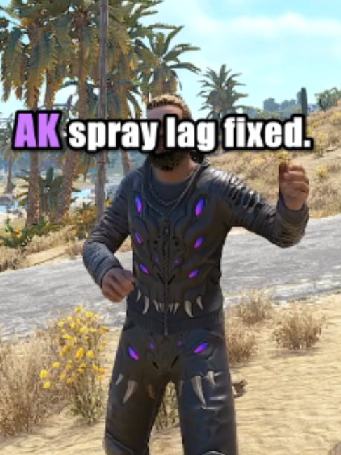 AK spray lag fixed in Rust #rust #rustgame