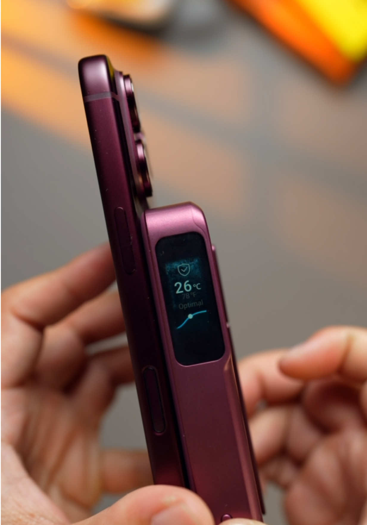 A couple of new Burgundy Anker gadgets just landed. 👀 The MagGo 2 Pro and the 45W Smart Display Nano Charger. That little screen on the charger is pretty cool, and the Burgundy matches the iPhone 18 Pro so well. #Anker #MagGo2Pro #10BitTech