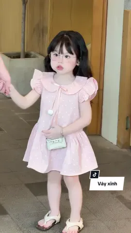 Váy xinhh điệu quá lunnn ý#xuhuong #thoitrangbegai #vayxinhchobe #vaychobegai #fashion 