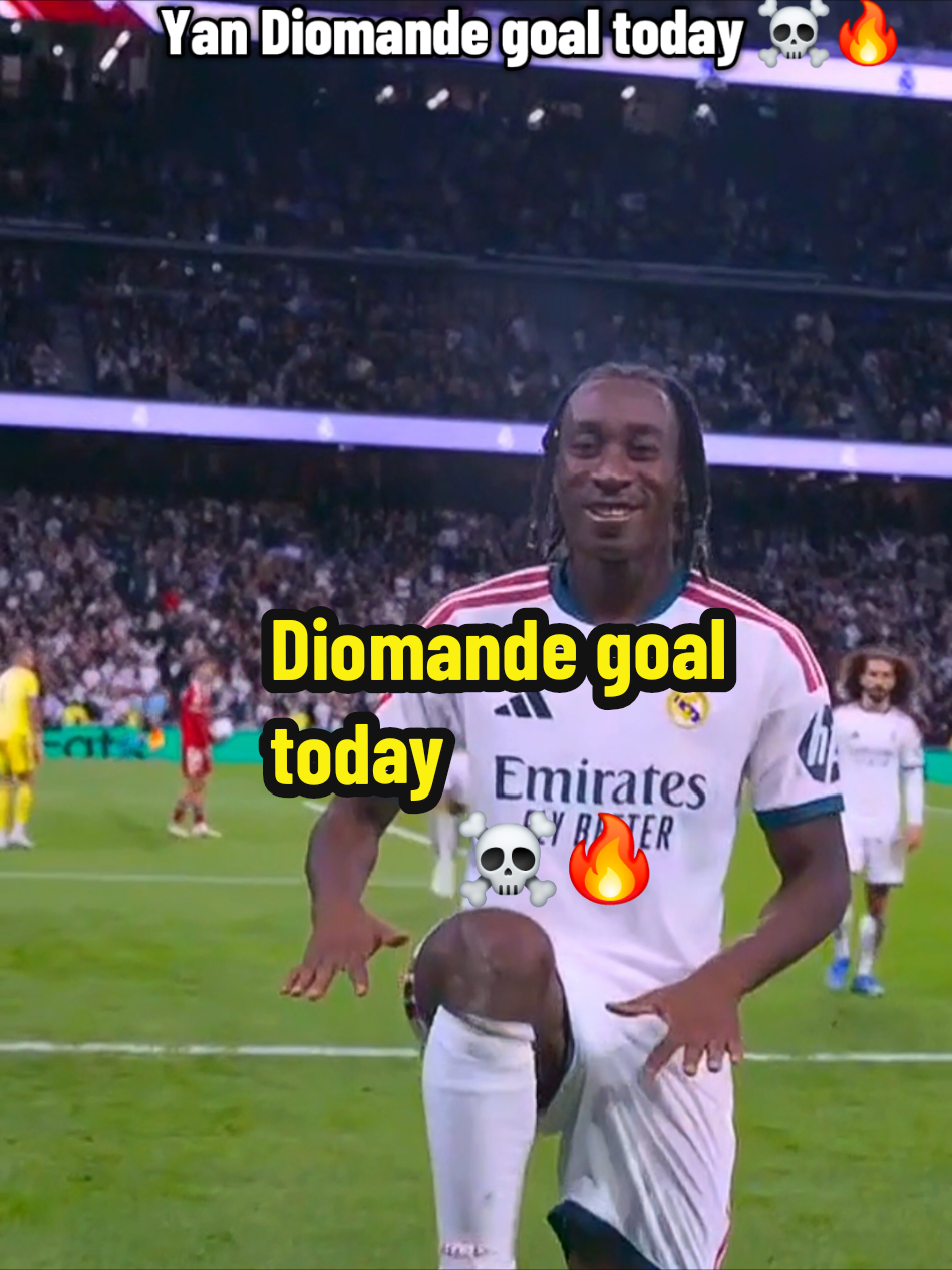 Yan Diomande goal today ☠️🔥 #diomande #foryoupage #mbappe #RealMadrid #viral 