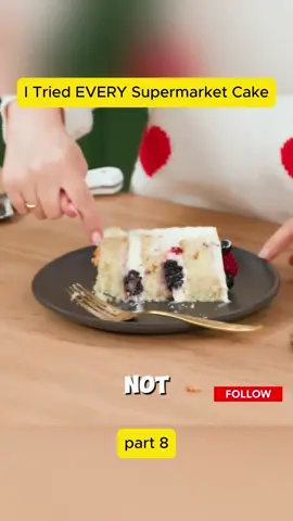 I Tried EVERY Supermarket Cake7#Foodie #food #cookies #cook #cookingtiktoker 