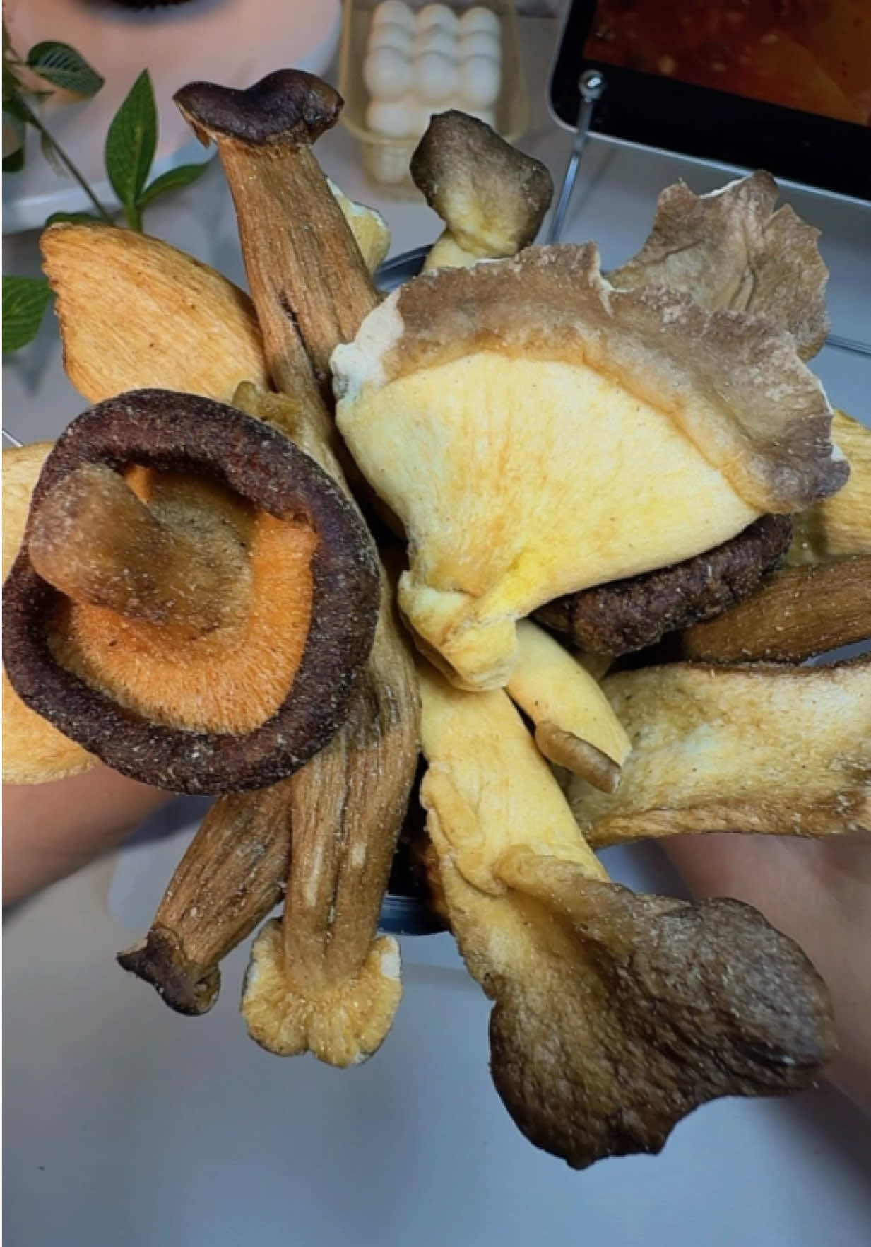 Nấm mix sấy giòn ngon #namsaygionlula #nammixsaygion #anvat #mebechinsu #banhkeotet 