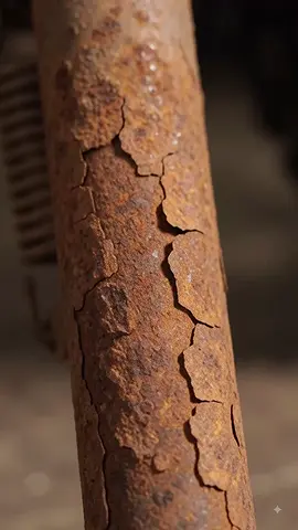 This Rusty Kickstand Reveals a Hidden Shine! 🏍️✨#RustRemoval #MotorcycleRestoration #ASMR #SatisfyingCleaning #MetalRestoration 