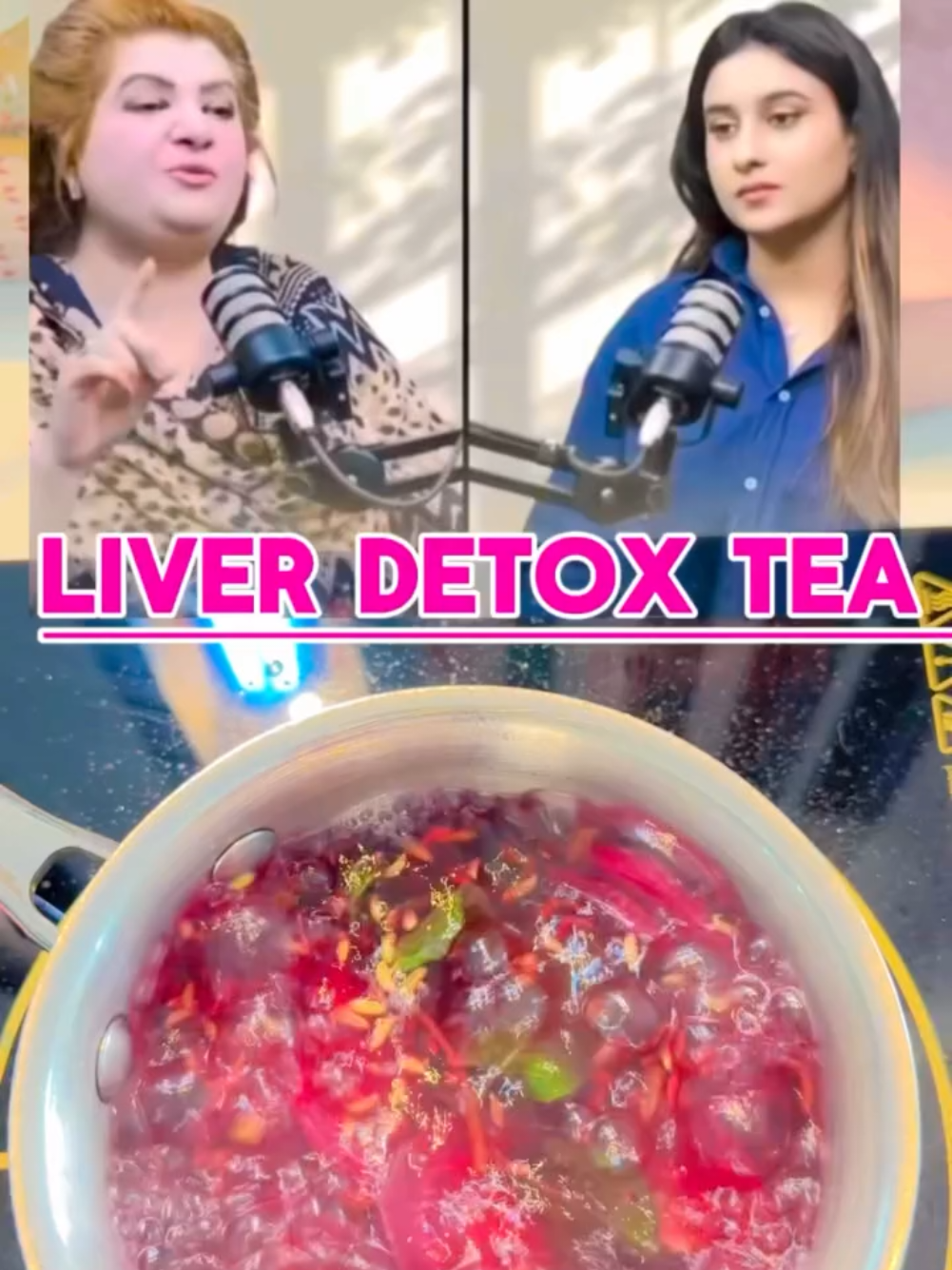 Liver detox tea #skincare #remedy #GlowUp #foryoupage #viralvideo 