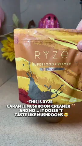Okay but mushroom creamer actually makes SO much sense once you see what’s inside 👀🍄☕️ RYZE Caramel Mushroom Creamer has 6 functional mushrooms + probiotics, AND it makes my coffee taste sooo good 🤎 If you’ve been curious about the mushroom coffee hype, this is such an easy way to try it! 🛒✨ @ryzesuperfoods  #RYZE #MushroomCreamer #MushroomCoffee #CoffeeTok #FunctionalMushrooms