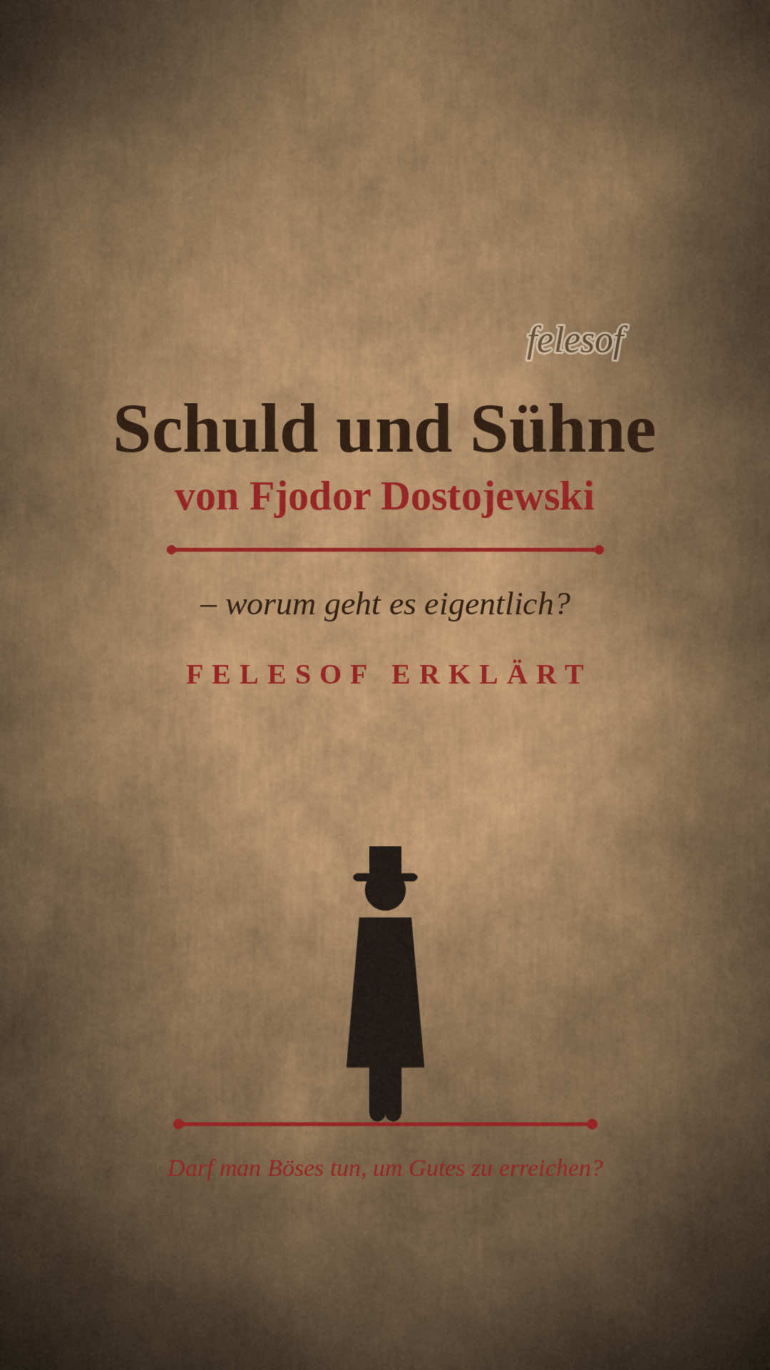 Der Roman „Schuld und Sühne“ (auch bekannt unter dem genauer übersetzten Titel Verbrechen und Strafe) von Fjodor Dostojewski aus dem Jahr 1866 erzählt die Geschichte des verarmten Ex-Studenten Rodion Raskolnikow im Sankt Petersburg des 19. Jahrhunderts. #philosophie #felesof #literatur #dostoyevski 