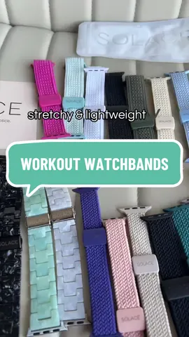Great for workouts or every day wear 🔥 @Solace Bands #watchband 