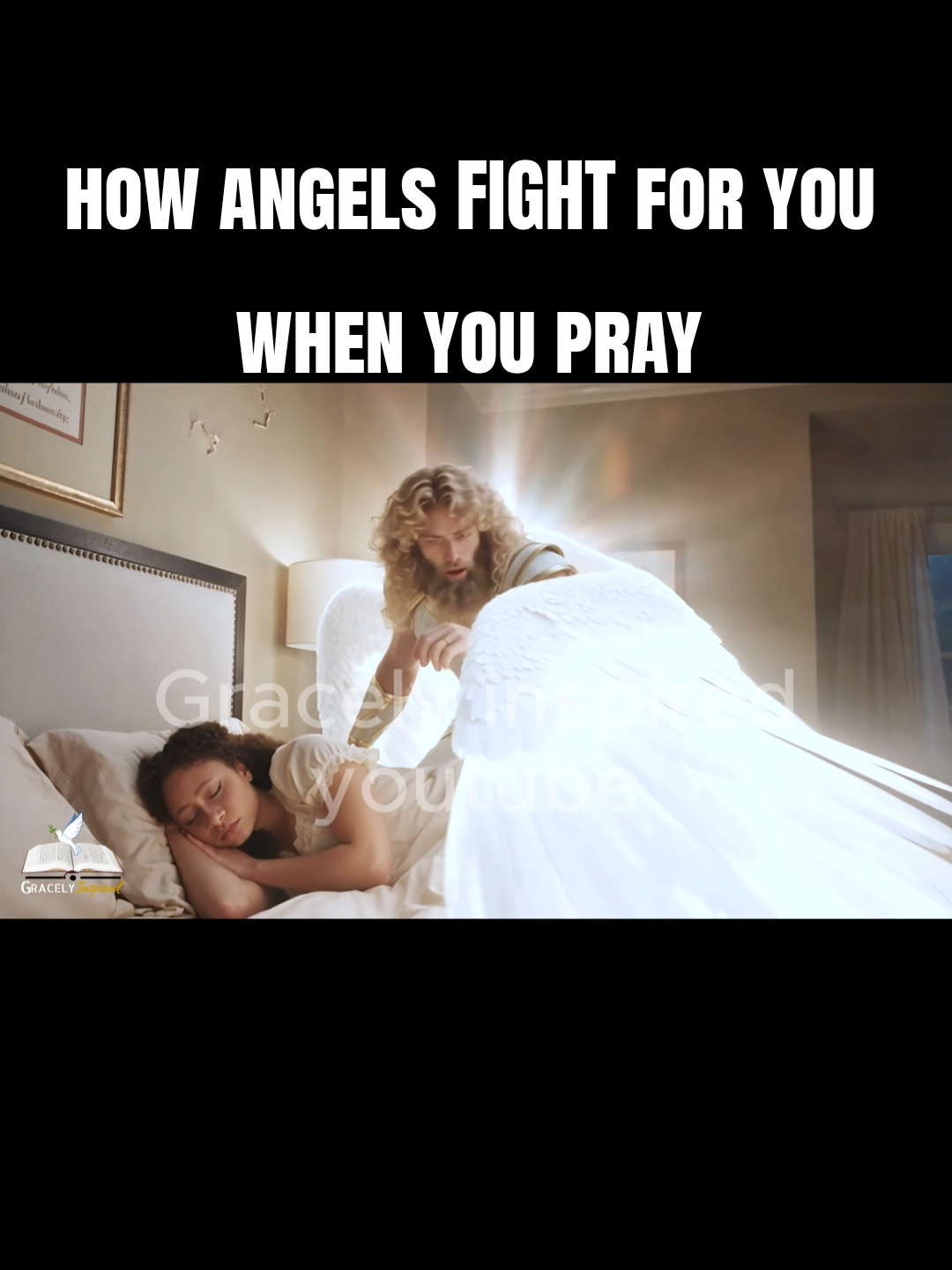 Watch FULL MOVIE (Wake Up And Pray) ON YOUTUBE GRACELY INSPIRED  #gospel_tiktok #christiantiktok #gracelyinspired #spiritrealm #angelic 