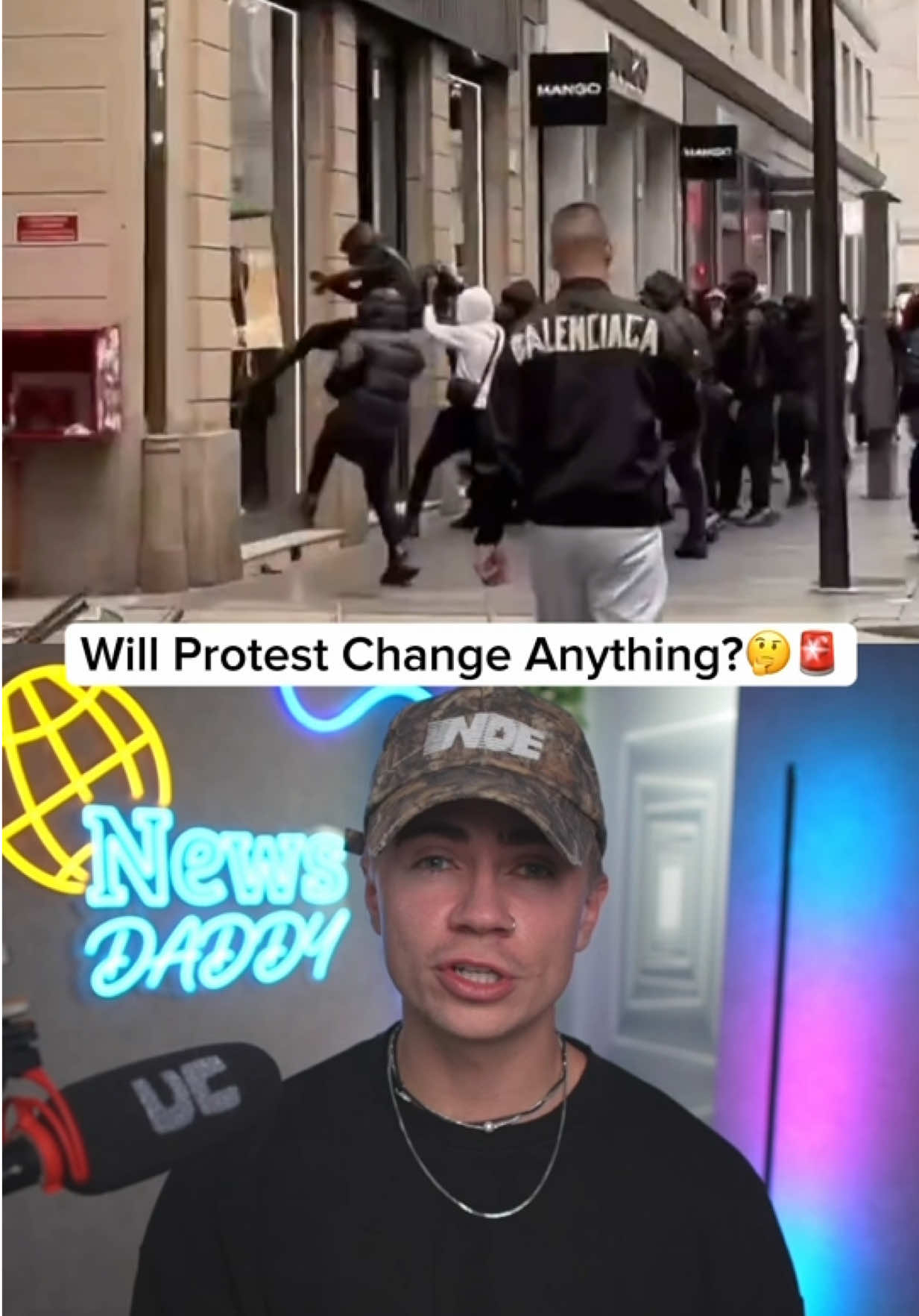 Will the French protests bring any change?🤔