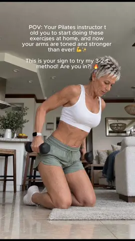 Want to start your journey to a healthier, stronger body? 💕 I use the Simple app to stay consistent and build healthy habits! ✨ You can find the link in my bio! 🔗 Strong, toned arms without spending hours at the gym? 💪✨ I used to think I needed heavy weights and long workouts to see results. Turns out, consistency and simple movements make all the difference! My 3-2-1 method is easy to follow, beginner-friendly, and perfect for doing at home. 🩷 Just a few minutes a day can be a great start. Save this workout and give it a try! Who's joining me? 👇🔥 #PilatesAtHome #TonedArms #FitnessOver60 #StrongWomen #HealthyAging