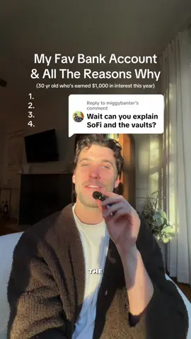 Replying to @miggybanter my favorite bank account and all the reasons why! @SoFi  #banking #bankaccount #hysa #PersonalFinance #money