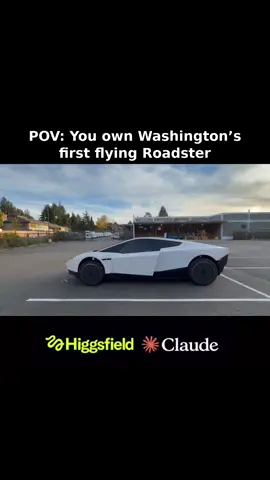 Comment “Roadster” for the full guide on how I made this 👇 @Higgsfield AI  #sidehustle #makemoney #sanfrancisco #TeslaRoadster #Higgsfieldpartner