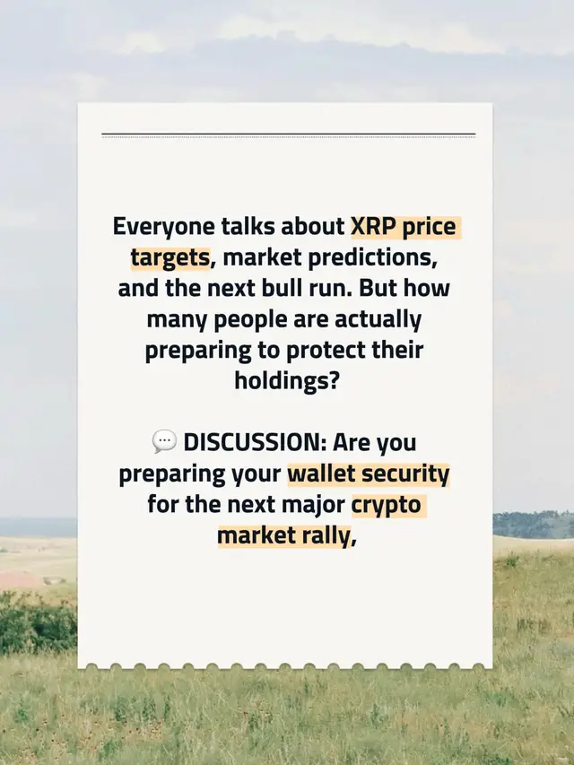 Crypto like Bitcoin, Ethereum, and XRP could rise beyond expectations, but leaving them on exchanges like Binance, Coinbase, or Revolut is risky. Move them to Trust Wallet, connect to Web3, and secure your assets today. DM me for guidance. XRPUpdate #XRPHolder #XRPInvestors #XRPPrice #RippleNews #Crypto        