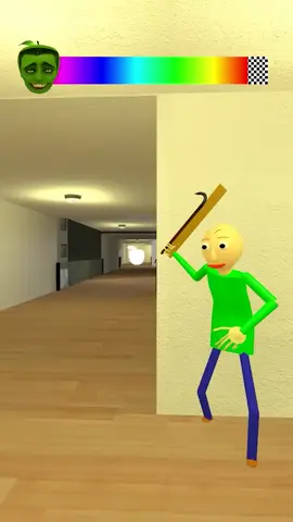 Hidden Sakadung Apple G-Man vs Green Baldi in Hotel - Gmod