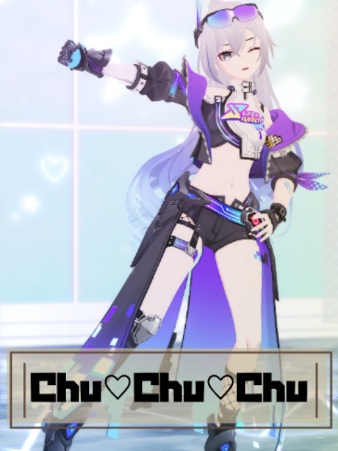 銀狼 （Silver Wolf） – Chu♡Chu♡Chu✨ 崩壊スターレイルMMD / Honkai: Star Rail MMD ---------------------------------------- #mmd #銀狼 #SilverWolf #银狼 #崩壊スターレイル #HonkaiStarRail #hsrcreators #hsrfanart  ---------------------------------------- 無断転載・加工禁止 / UNAUTHORIZED REPOST AND EDITING PROHIBITED / 禁止未经授权转载及修改 許可なく動画を転載、加工、使用することを一切禁止します。 Unauthorized repost, editing, or use of this video is strictly prohibited. 未经许可，严禁转载、修改或使用本视频。 ---------------------------------------- 全ての制作者様に感謝いたします。 （敬称略・順不同） Special thanks to all creators who made this work possible. (Listed in no particular order. Honorifics omitted.) 感谢所有创作者。 （排名不分先后，恕不一一使用敬称） ---------------------------------------- ◆Music◆ Chu♡Chu♡Chu / ガネメfeat.TaSk ◆Motion◆ Dance with Miku ◆Camera◆ taka23 VMD Camera Generator ※モーションと音源からカメラを自動生成するツールを試作 ◆Model◆ miHoYo 銀狼 LV.999（Silver Wolf LV.999 / 银狼 LV.999） ◆Stage◆ 倾辞一绘 ◆Skydome◆ azyazya ◆Effect◆ Elle/データP, くるりんぽん, そぼろ, 針金P, P.I.P, 三金络合物, 化身バレッタ, tktk, jyoko, ましまし, おたもん, ikeno, サンドマン