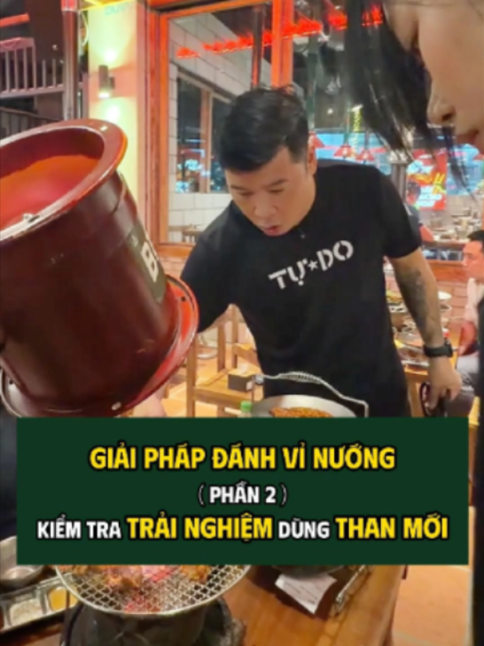 Giải pháp đánh vỉ nướng | Phần 2 | Kiểm tra trải nghiệm dùng than mới #tuantudo #quannhautudo #vtmgr #nuongtudo #learnontiktok #LearnOnTikTok #phobotudo #laucuadongtudo